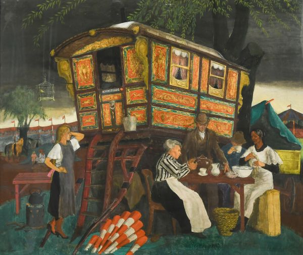 Forgotten Hampstead artist rediscovered as Muriel Jackson archive sells out 